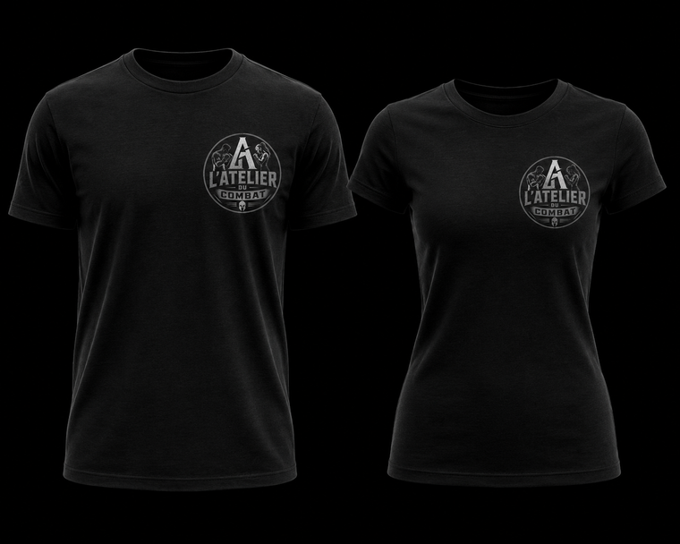 Tee-shirt noir L'Atelier du Combat